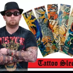 Bewild Tattoo Sleeves - Assorted Tattoo Sleeves (3 Pair Of Assorted Tattoo Sleeves)