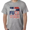Bewild Red, White & F*ck You Mens T-shirt 1 Bewild Red, White & F*ck You Mens T-shirt