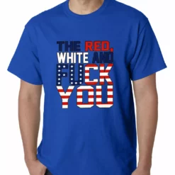 Bewild Red, White & F*ck You Mens T-shirt 13 Bewild Red, White & F*ck You Mens T-shirt