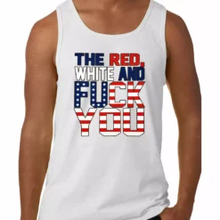 Bewild Red, White & F*ck You Tank Top 10 Bewild Red, White & F*ck You Tank Top