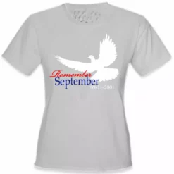 Bewild Remember September 9/11 Girl's Tee