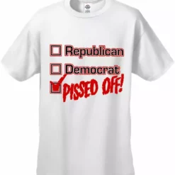 Bewild Republican, Democrat, PISSED OFF! Men's T-Shirt