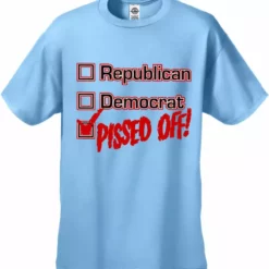 Bewild Republican, Democrat, PISSED OFF! Men's T-Shirt