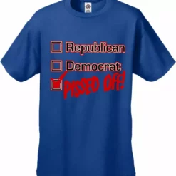 Bewild Republican, Democrat, PISSED OFF! Men's T-Shirt