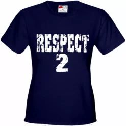 Bewild RESPECT 2 Jeter Baseball Girls T-shirt (Navy Blue) Sport Inspiration