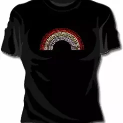 Bewild Rhinestone Rainbow Girls T-Shirt Positive Reinforcement