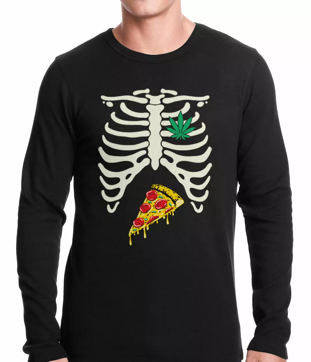 Bewild Rib Cage Munchies Thermal Shirt 3 Bewild Rib Cage Munchies Thermal Shirt