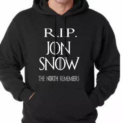 Bewild RIP Jon Snow - The North Remembers Adult Hoodie