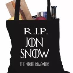 Bewild RIP Jon Snow - The North Remembers Tote Bag