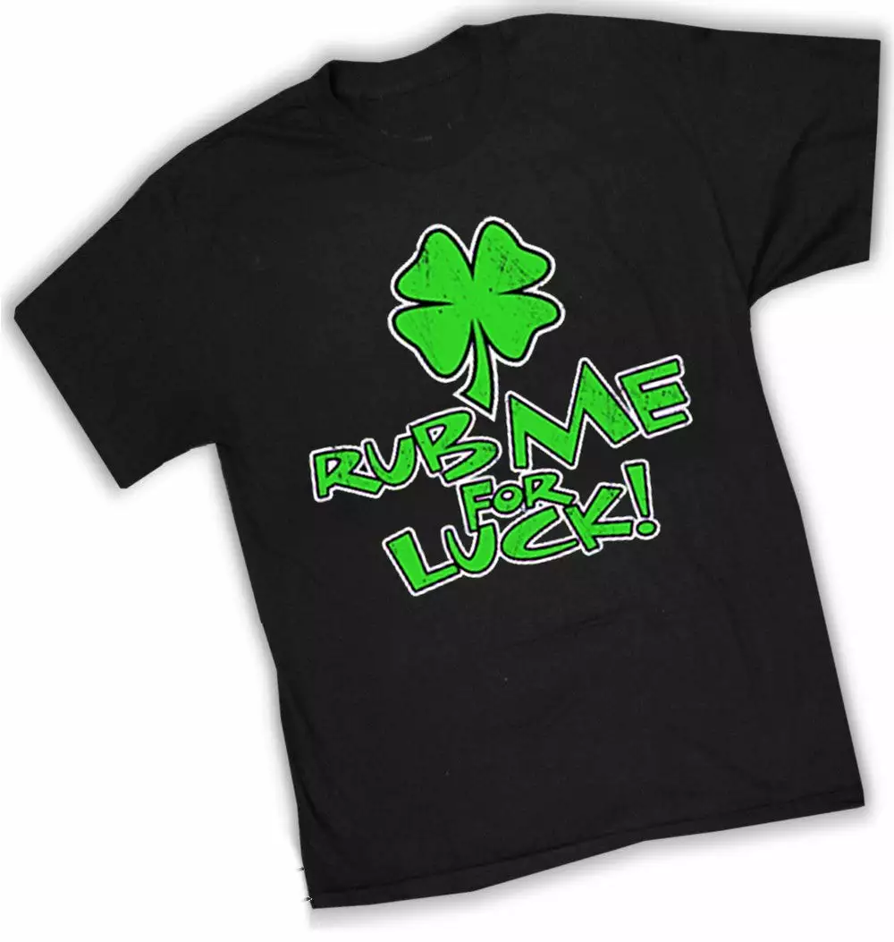 Bewild Rub Me For Luck Men's Irish T-Shirts 5 Bewild Rub Me For Luck Men's Irish T-Shirts
