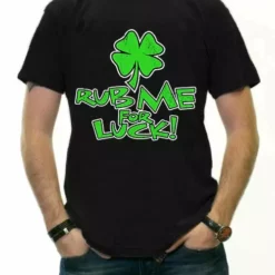 Bewild Rub Me For Luck Men's Irish T-Shirts 14 Bewild Rub Me For Luck Men's Irish T-Shirts