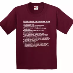 Bewild Cool Funny & Offensive Rules For Dating My Son Men's T-Shirt 17 Bewild Cool Funny & Offensive Rules For Dating My Son Men's T-Shirt