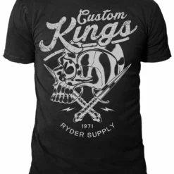 Bewild Ryder Supply Clothing - Kings Mens T-shirt (Black)