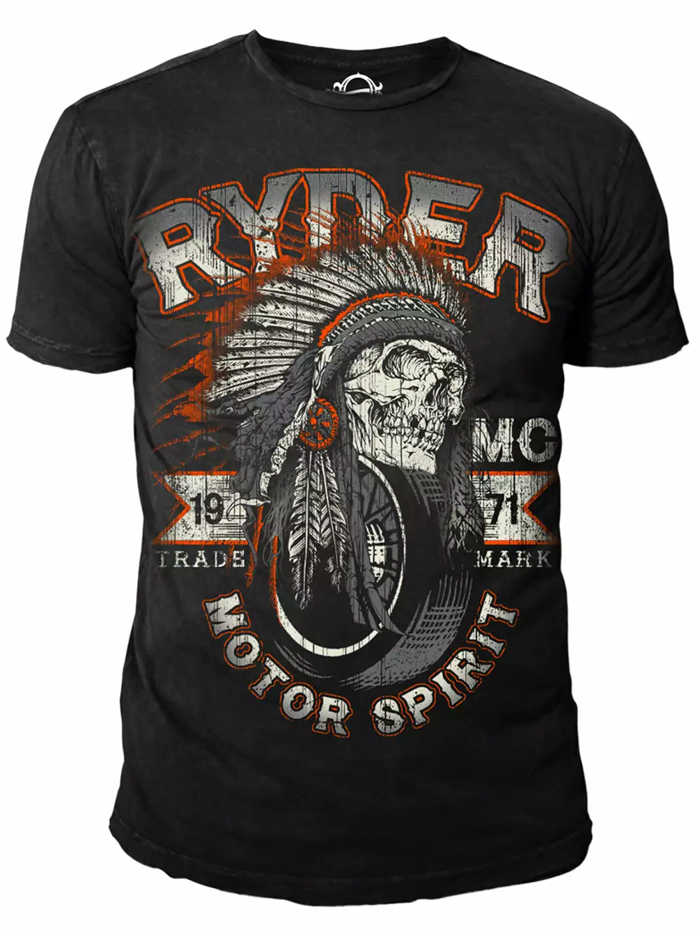 Bewild Ryder Supply Clothing - Navajo Mens T-shirt (Black) 3 Bewild Ryder Supply Clothing - Navajo Mens T-shirt (Black)
