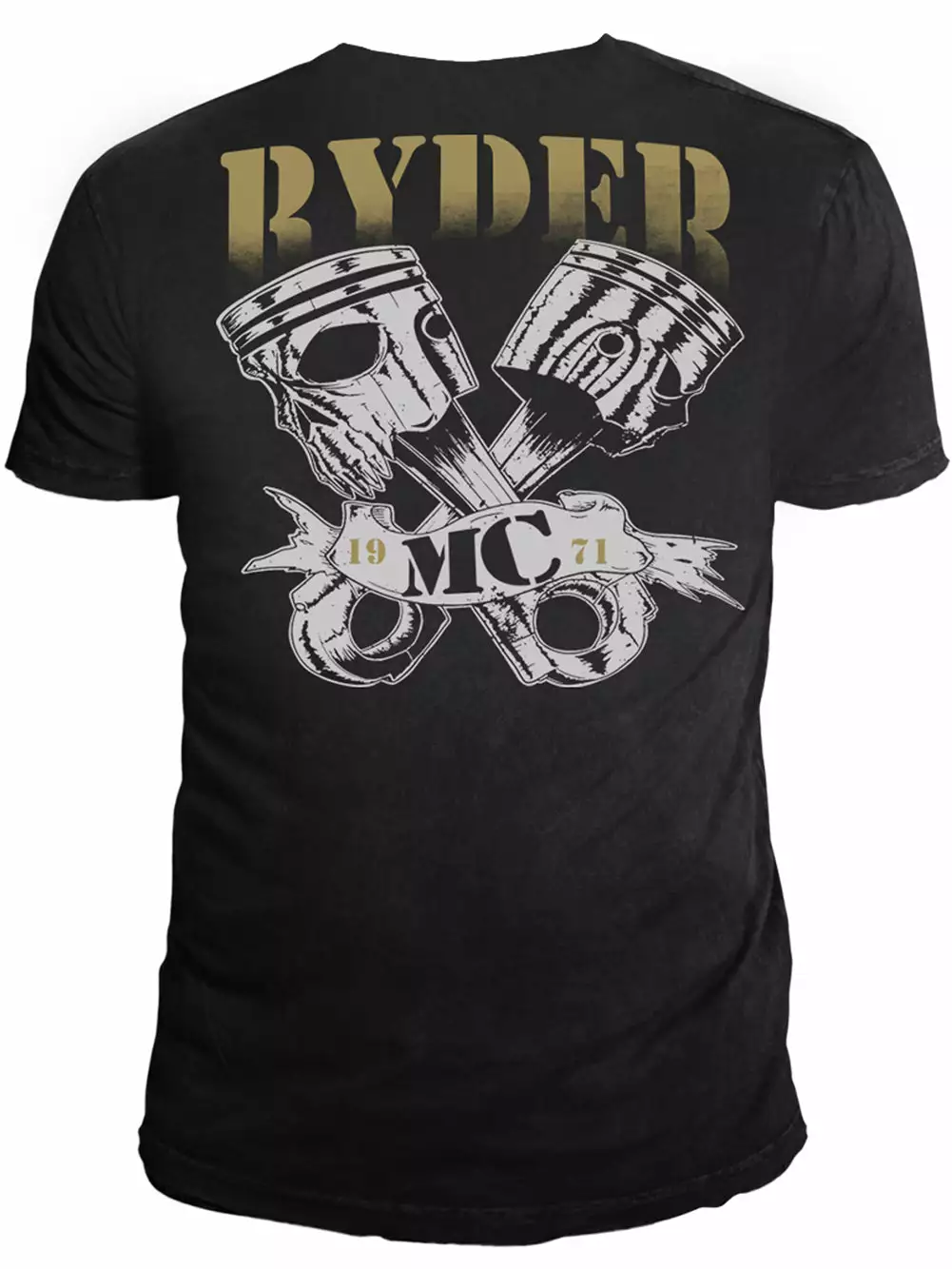 Bewild Ryder Supply Clothing - Thunder Mens T-shirt (Black) 4 Bewild Ryder Supply Clothing - Thunder Mens T-shirt (Black)