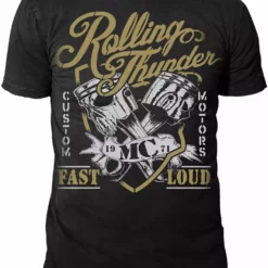 Bewild Ryder Supply Clothing - Thunder Mens T-shirt (Black)