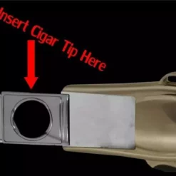 Bewild Saratoga Smoking Club Dual Torch Cigar Lighter With Cutter Lighters