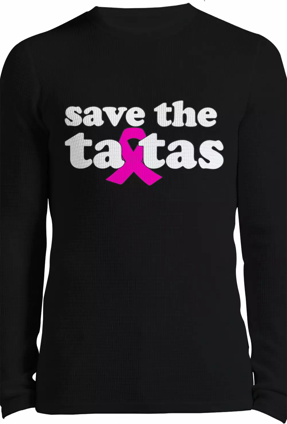 Bewild Say It Loud Save The Ta Tas Breast Cancer Awareness Thermal Long Sleeve Shirt 5 Bewild Say It Loud Save The Ta Tas Breast Cancer Awareness Thermal Long Sleeve Shirt
