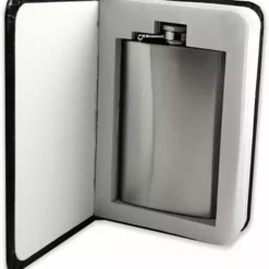 Bewild Secret Hidden Flask In A Marble Note Book