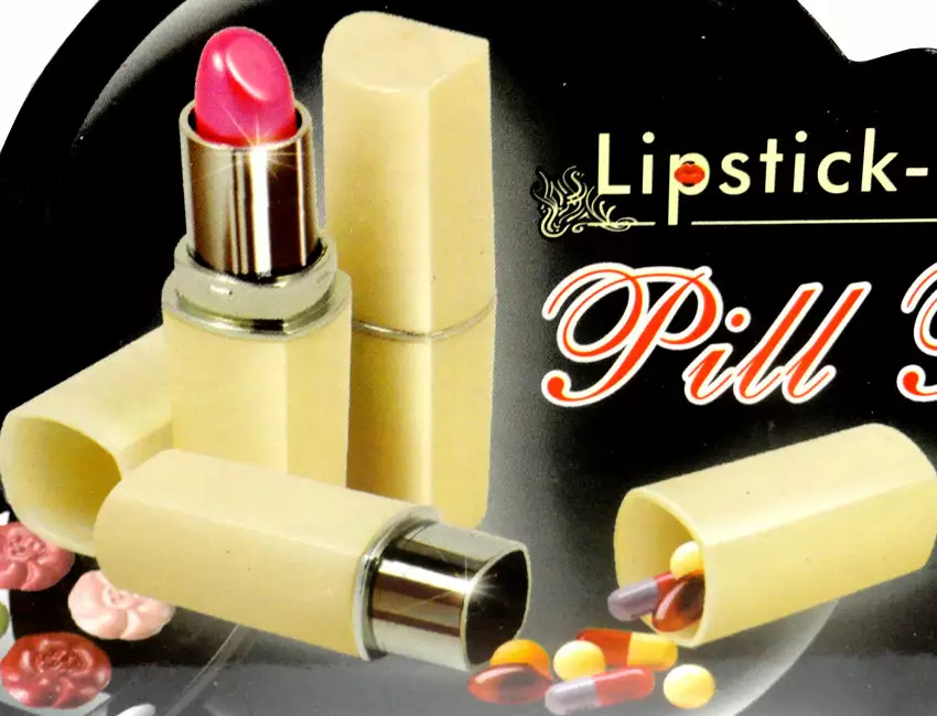 Bewild Diversion Safes, Trays & Containers Secret Hidden Lipstick Stash Container 6 Bewild Diversion Safes, Trays & Containers Secret Hidden Lipstick Stash Container