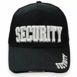 Bewild Security Baseball Hat (Black) Brimmed Hats