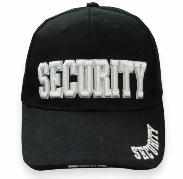 Bewild Security Baseball Hat (Black) Brimmed Hats 4 Bewild Security Baseball Hat (Black) Brimmed Hats