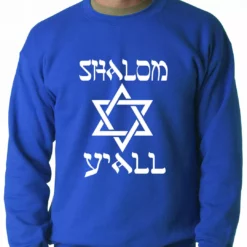 Bewild Shalom Y'all Adult Crewneck