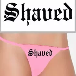 Bewild Thongs Shaved Thong