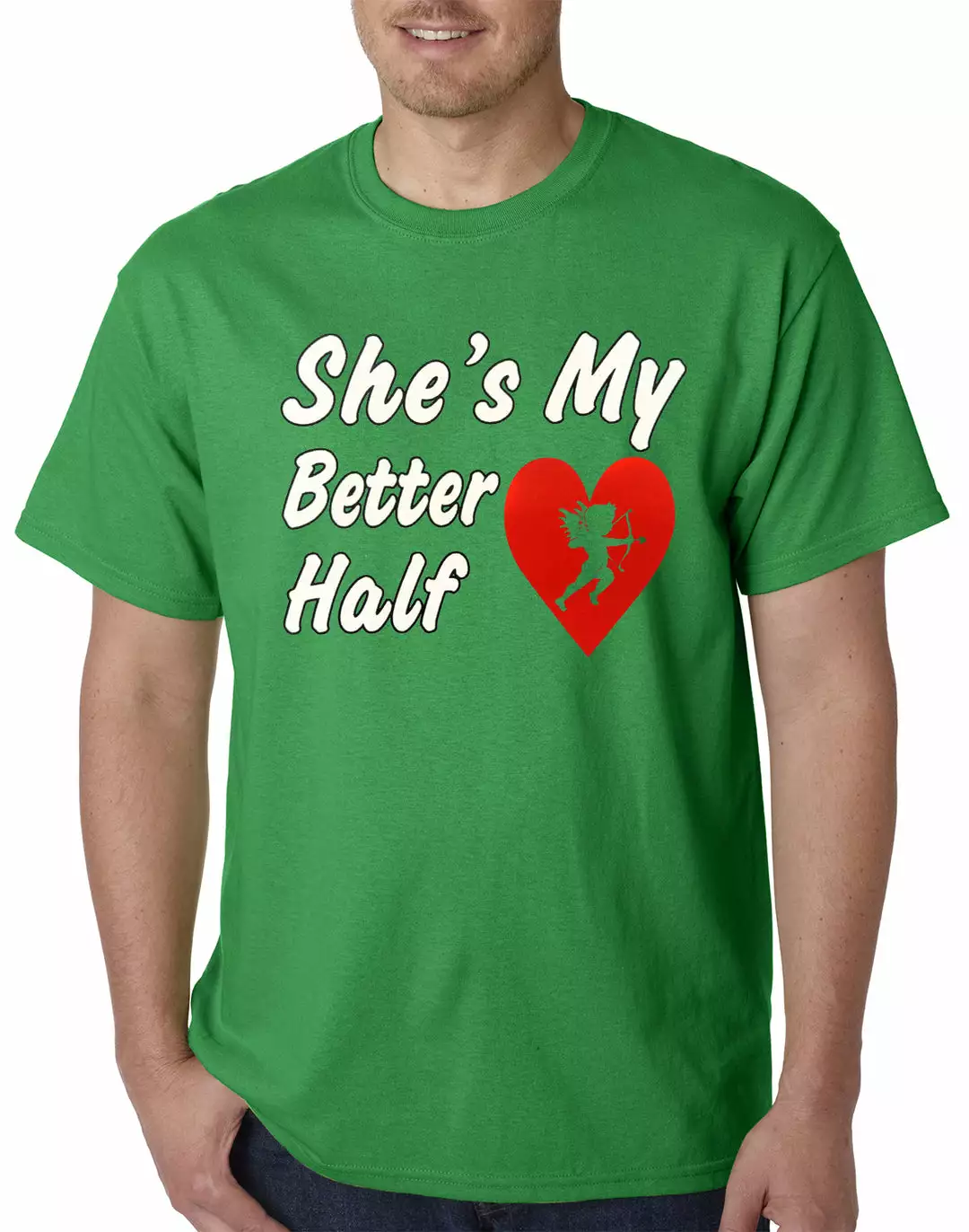 Bewild Men's T-Shirts She's My Better Half Mens T-shirt 8 Bewild Men's T-Shirts She's My Better Half Mens T-shirt