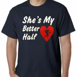 Bewild Men's T-Shirts She's My Better Half Mens T-shirt 19 Bewild Men's T-Shirts She's My Better Half Mens T-shirt