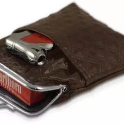 Bewild Sheer Designer Cigarette Purse With Lighter Pocket Cigarette Cases