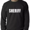 Bewild Sheriff Costum Adult Crewneck Halloween Prints