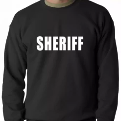 Bewild Sheriff Costum Adult Crewneck Halloween Prints
