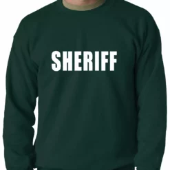 Bewild Sheriff Costum Adult Crewneck Halloween Prints