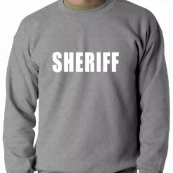 Bewild Sheriff Costum Adult Crewneck Halloween Prints