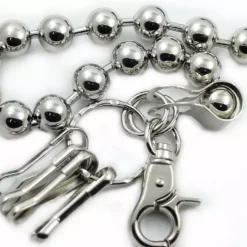 Bewild Silver Ball 30 Inch Jean & Wallet Chain Wallets & Chains