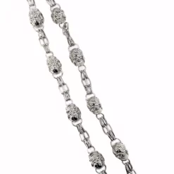 Bewild Silver Skull Of Death Jean And Wallet Chain 18 Bewild Silver Skull Of Death Jean And Wallet Chain