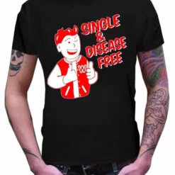 Bewild Single & Disease Free T-Shirt