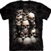 Bewild Skull Crypt Men's Big Face T-shirt