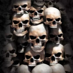 Bewild Skull Crypt Men's Big Face T-shirt 10 Bewild Skull Crypt Men's Big Face T-shirt