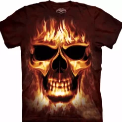Bewild Skullfire Men's Big Face T-shirt 12 Bewild Skullfire Men's Big Face T-shirt