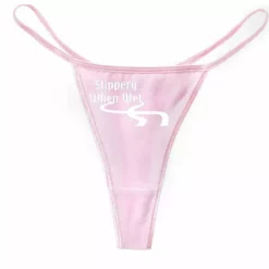 Bewild Thongs Slippery When Wet Thong