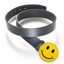Bewild Smiley Face Belt Buckle With FREE Leather Belt