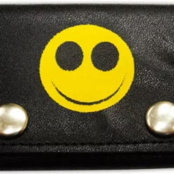 Bewild Smiley Face Genuine Leather Chain Wallet Wallets & Chains