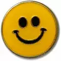 Bewild Smiley Face Lapel Pin Lapel Pins
