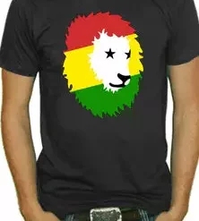 Bewild Soul Rebel African Lion T-Shirt (Black)