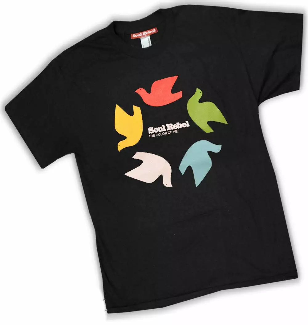 Bewild Soul Rebel Dove Wheel T-Shirt (Black, XL) 5 Bewild Soul Rebel Dove Wheel T-Shirt (Black, XL)