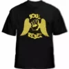 Bewild Soul Rebel Fist Wings T-Shirt (Black)