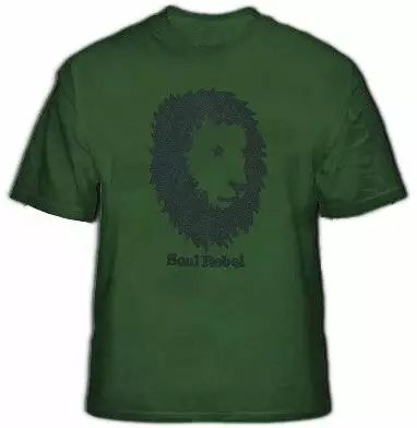 Bewild Soul Rebel Funk Lion Men's T-Shirt (Olive Green) 3 Bewild Soul Rebel Funk Lion Men's T-Shirt (Olive Green)