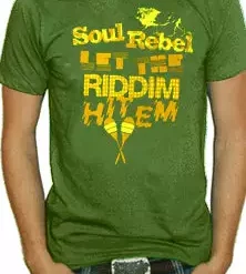Bewild Soul Rebel Let The Riddim Hit'em T-Shirt